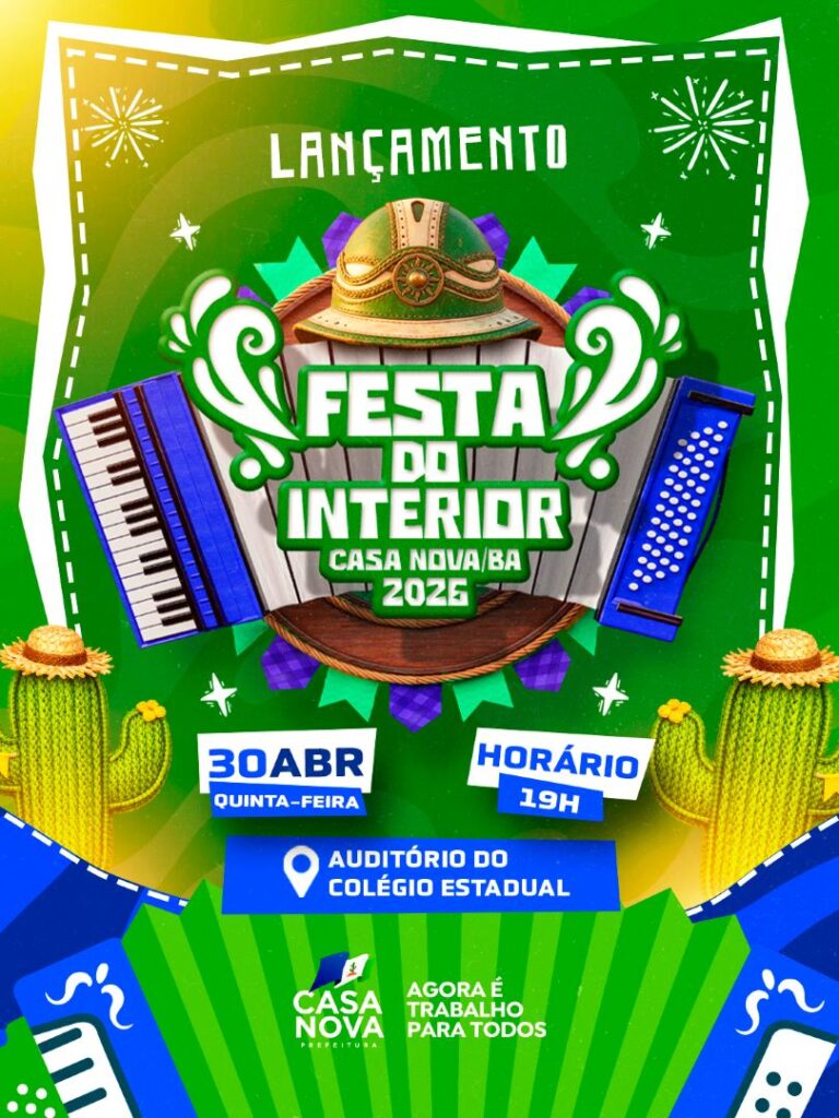 FESTA DO INTERIOR LANÇAMENTO
