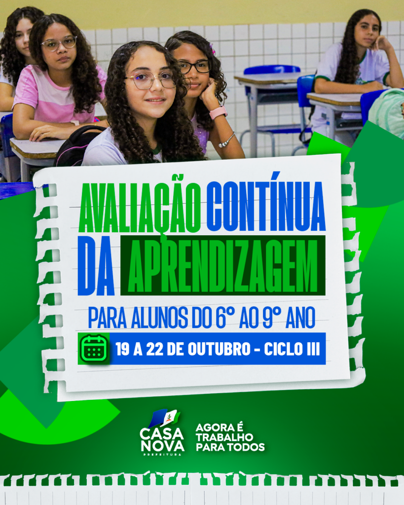 AVALIAÇÃO CONTÍNUA
